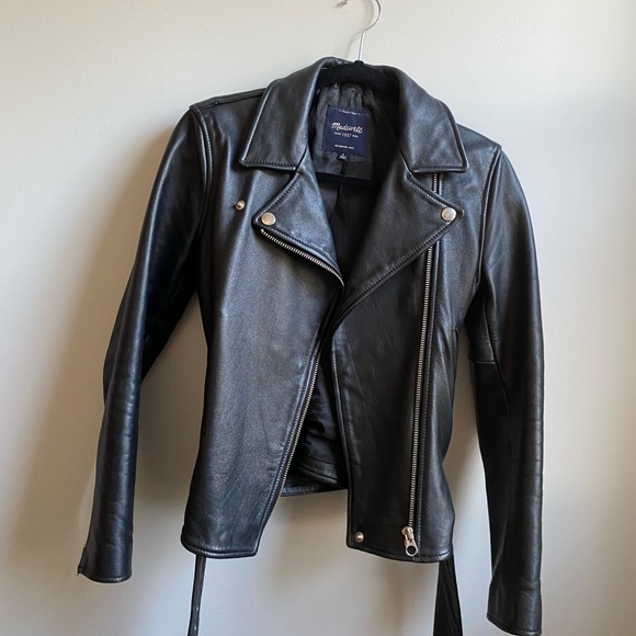 Madewell Ultimate Leather Motorcycle Jacket - Picture 5 of 11